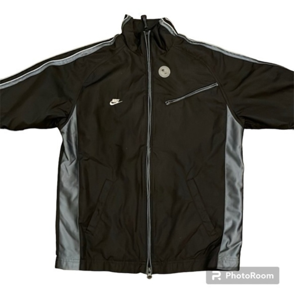 NIKE Youth Black Full‎ Zip Mulitiple Pockets Size 10-12 Medium